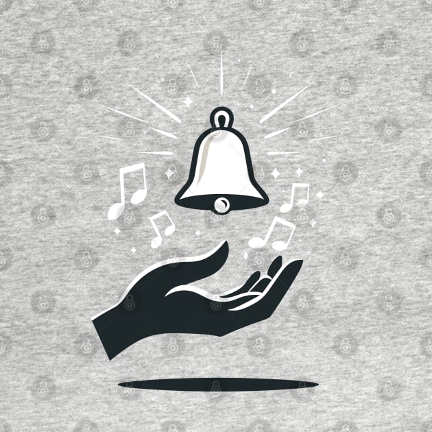 Hand Bell Icon Logo for handbell ringers by SubtleSplit